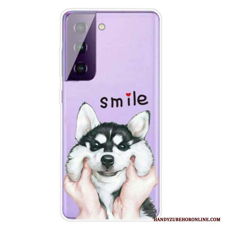 Cover Samsung Galaxy S21 5G Cane Sorridente