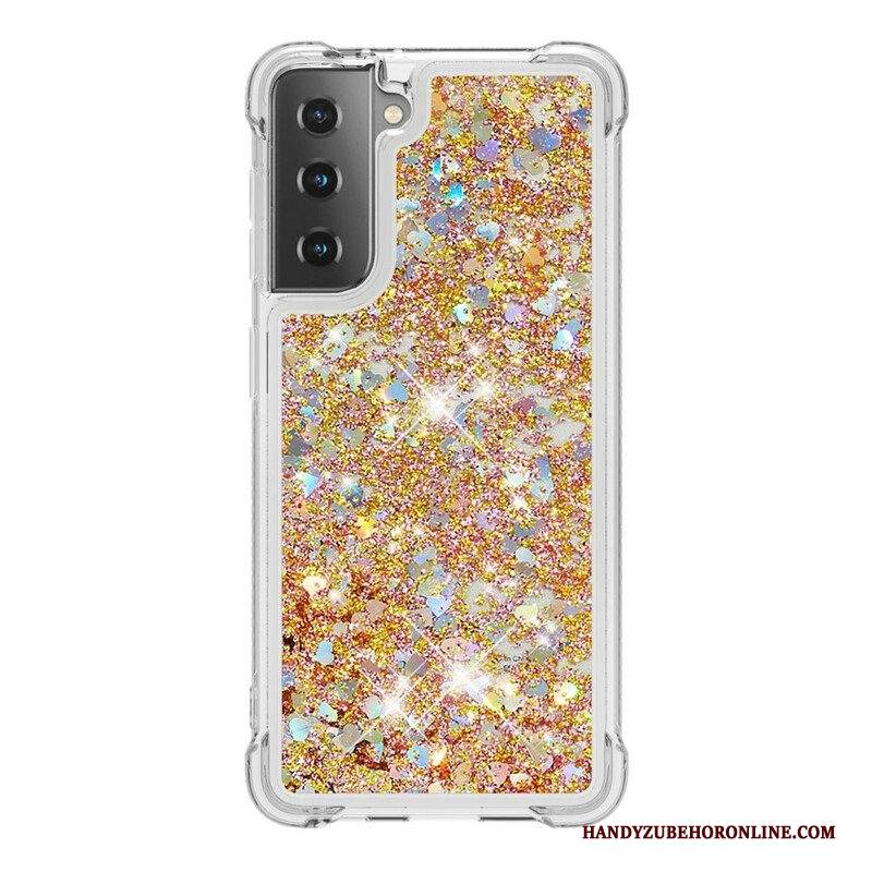 Cover Samsung Galaxy S21 5G Desideri Paillettes