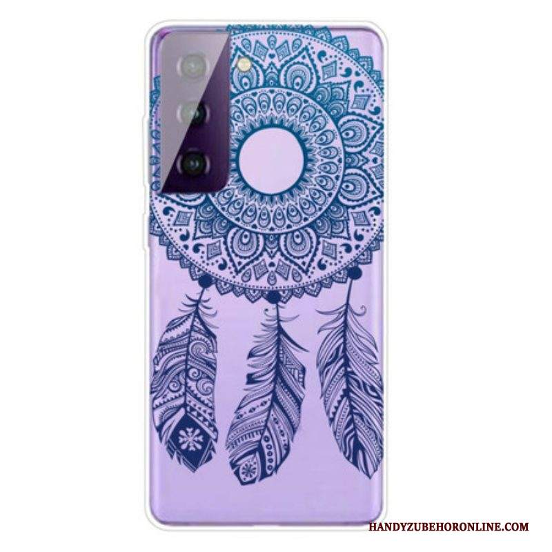 Cover Samsung Galaxy S21 5G Mandala A Fiore Singolo