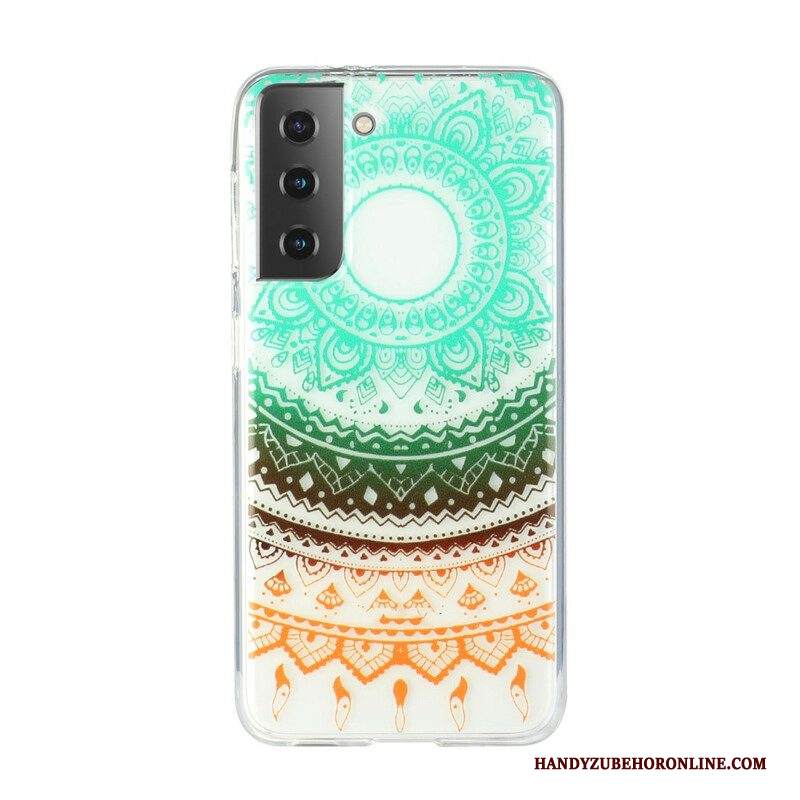 Cover Samsung Galaxy S21 5G Mandala Fiore Senza Soluzione Di Continuità