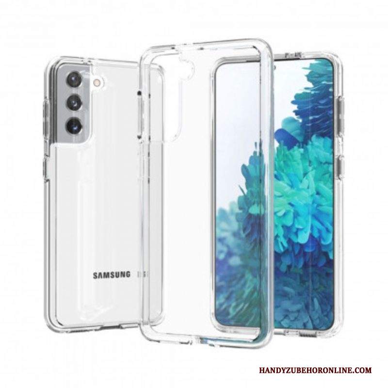 Cover Samsung Galaxy S21 5G Trasparente Colorato