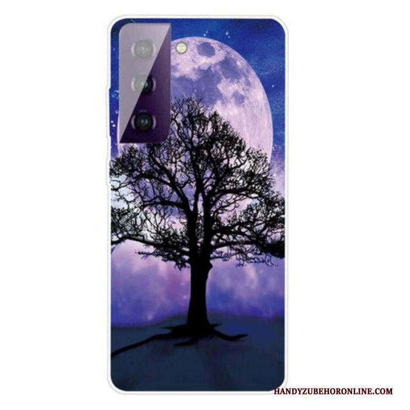 Cover Samsung Galaxy S21 FE Albero E Luna