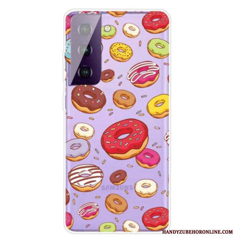 Cover Samsung Galaxy S21 FE Amo Le Ciambelle