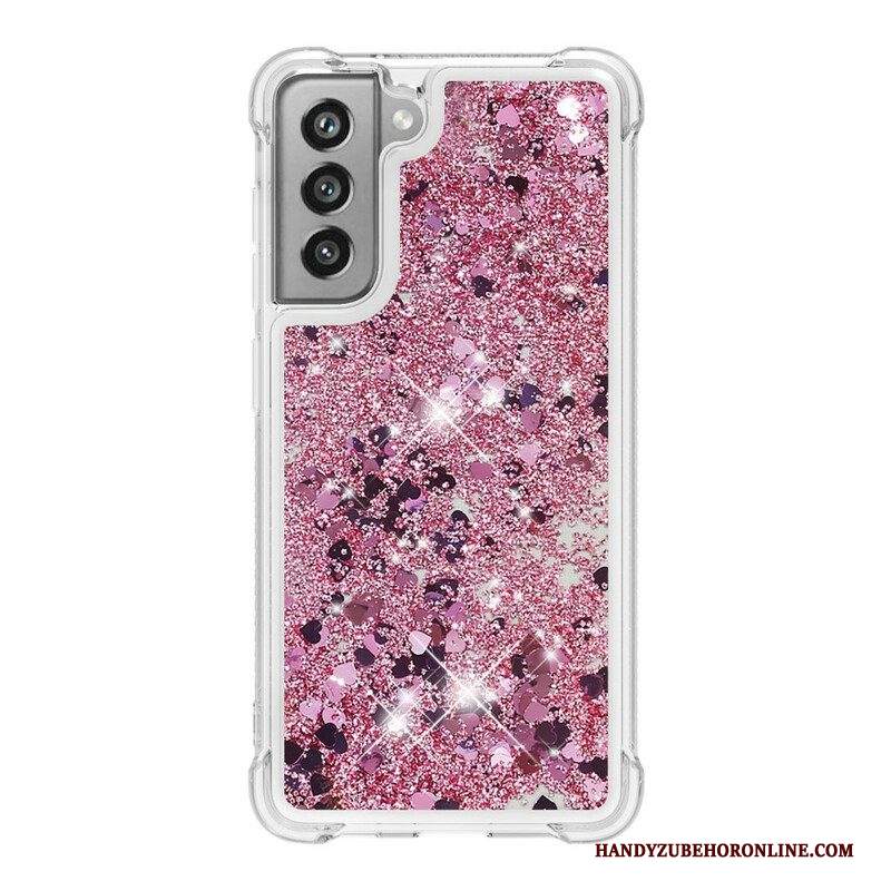 Cover Samsung Galaxy S21 FE Desideri Paillettes