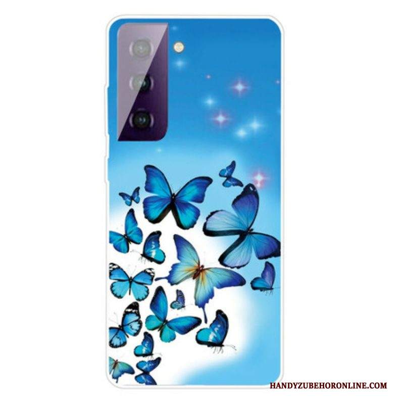 Cover Samsung Galaxy S21 FE Farfalle Farfalle