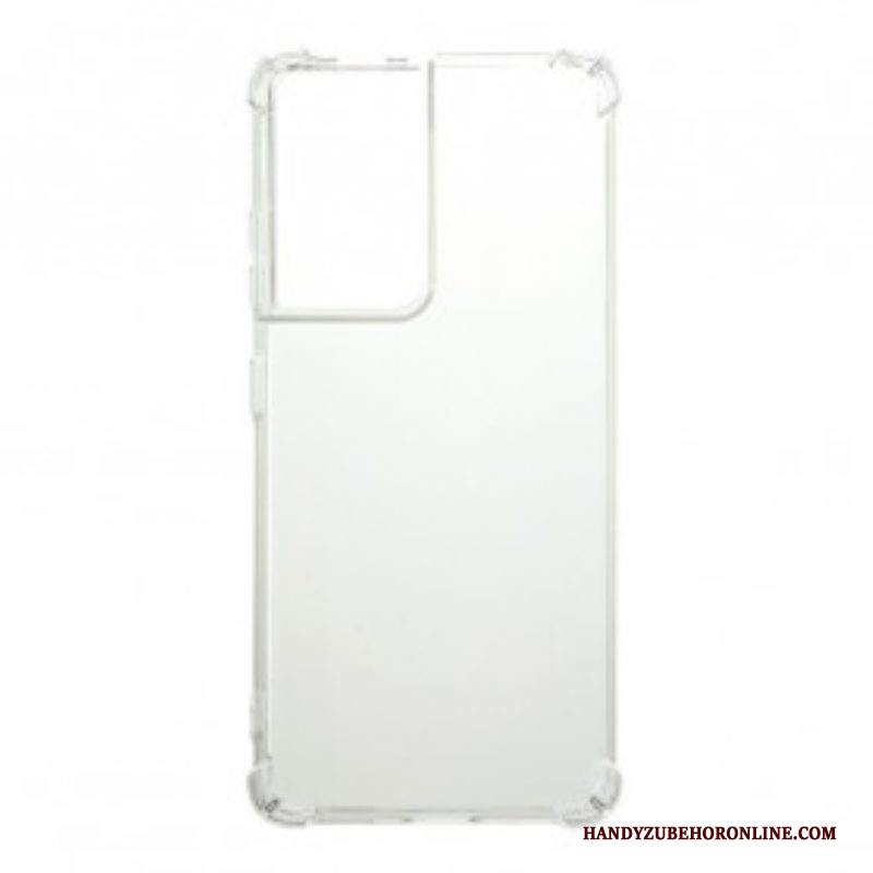 Cover Samsung Galaxy S21 Ultra 5G Angoli Rinforzati Senza Cuciture