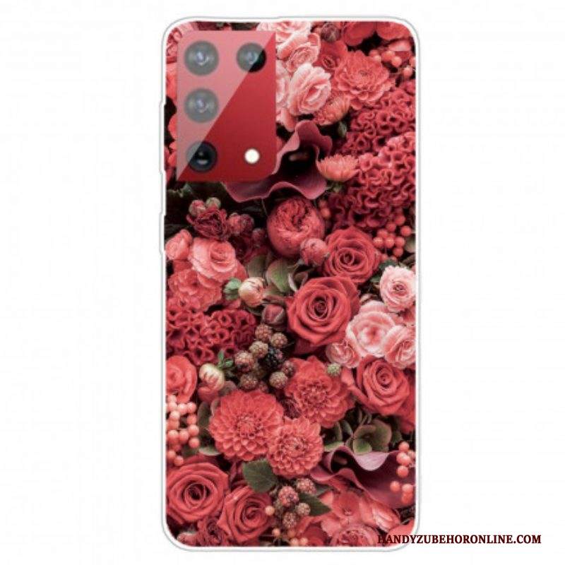 Cover Samsung Galaxy S21 Ultra 5G Fiori Intensi