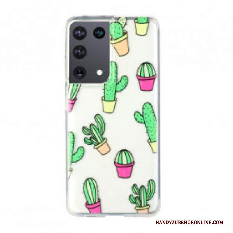 Cover Samsung Galaxy S21 Ultra 5G Mini Cactus