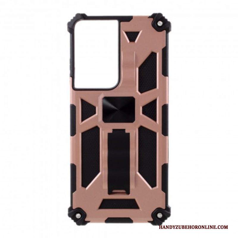 Cover Samsung Galaxy S21 Ultra 5G Supporto Removibile Bicolore