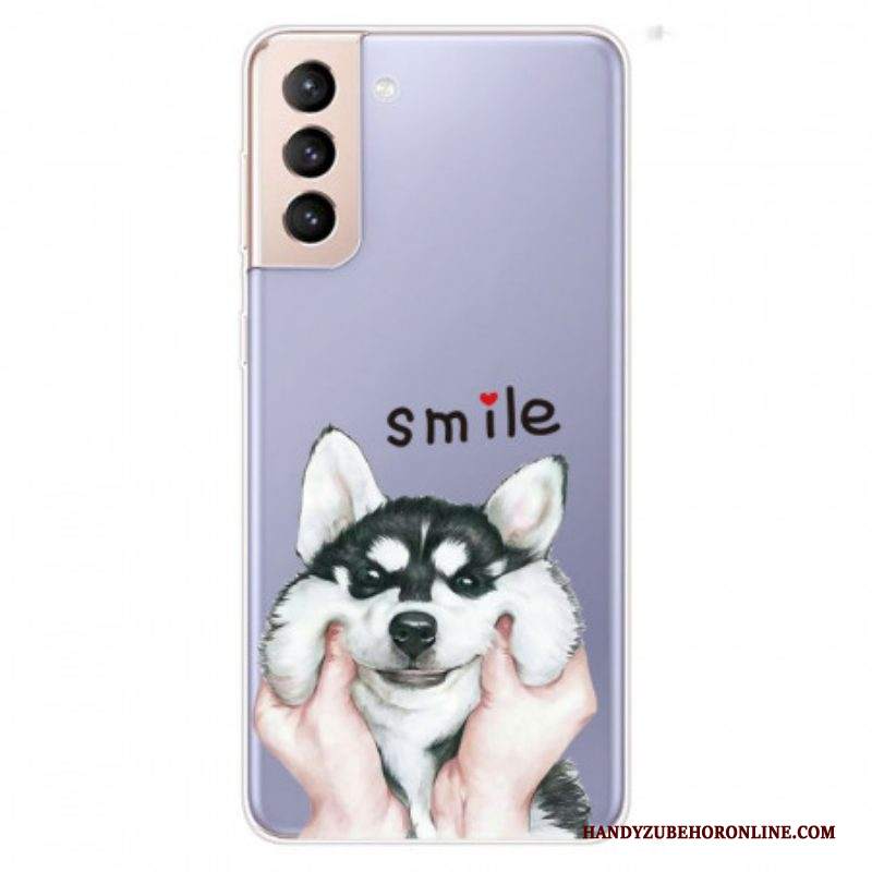 Cover Samsung Galaxy S22 5G Cane Sorridente