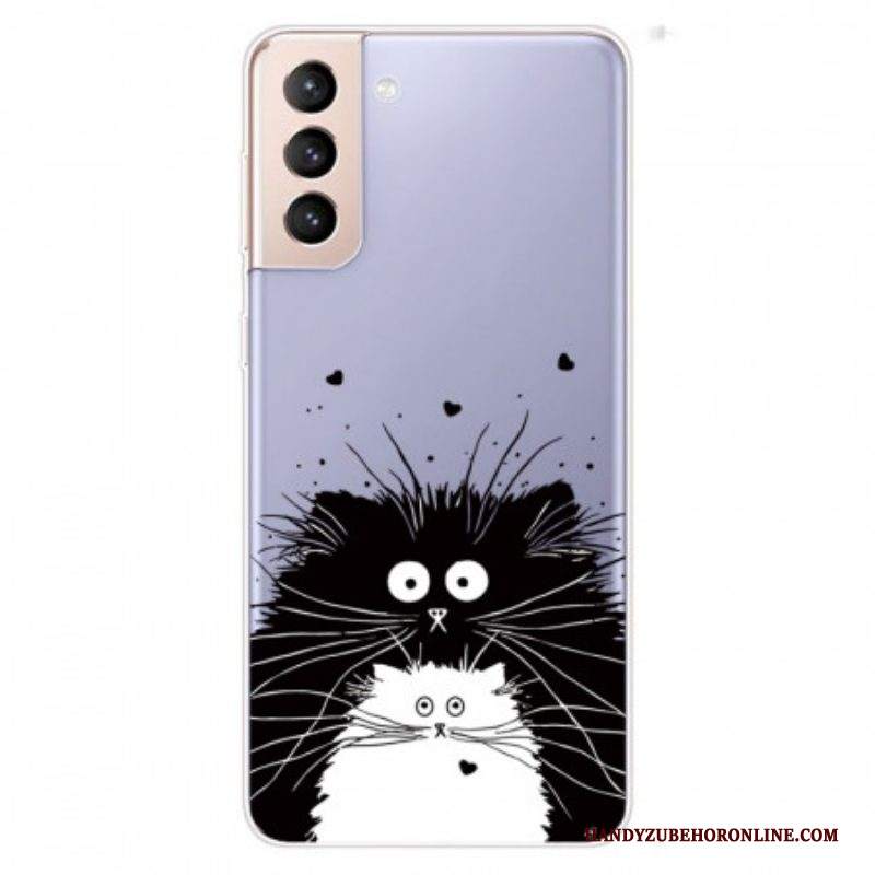 Cover Samsung Galaxy S22 5G Guarda I Gatti