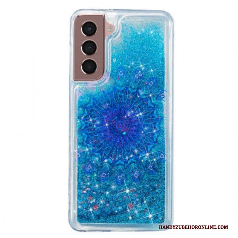 Cover Samsung Galaxy S22 5G Mandala Glitterato