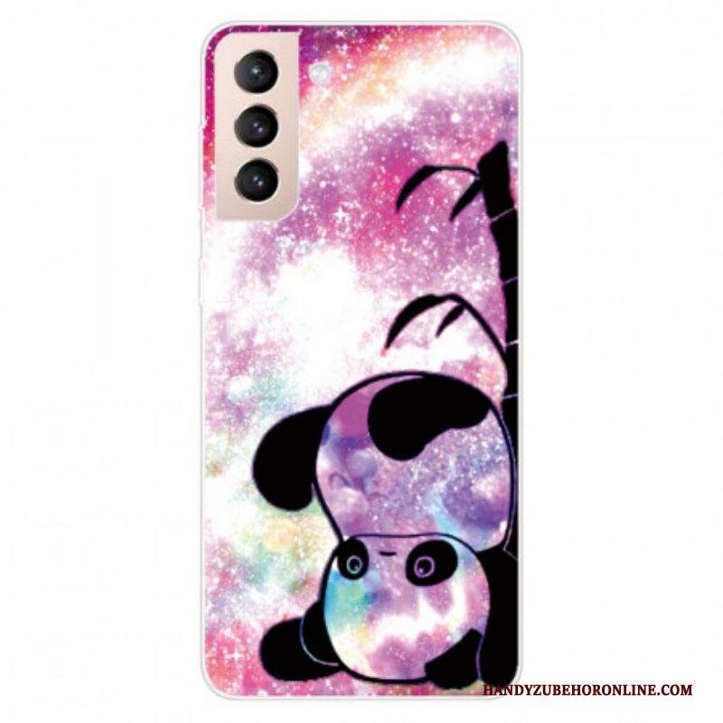 Cover Samsung Galaxy S22 5G Panda E Bambù