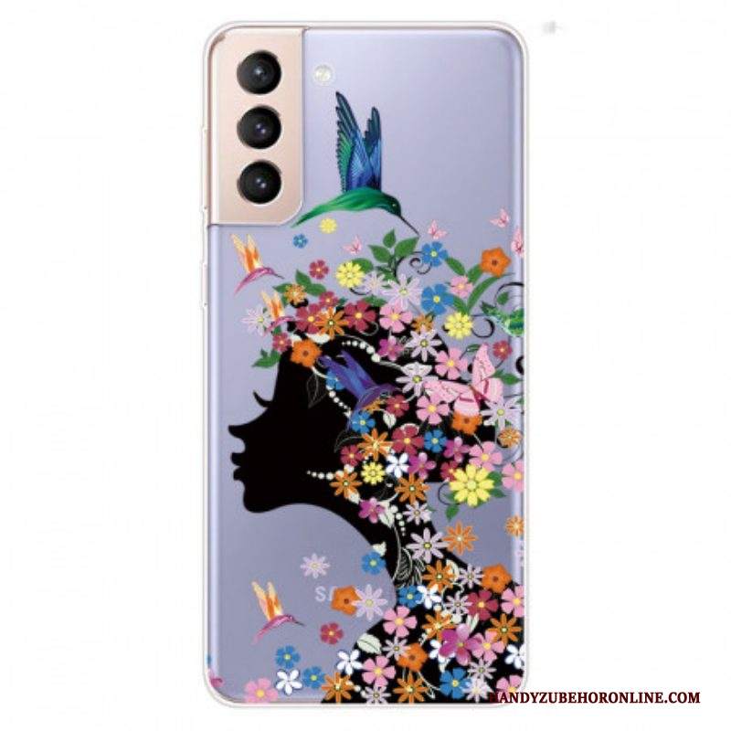 Cover Samsung Galaxy S22 Plus 5G Bella Testa Di Fiore