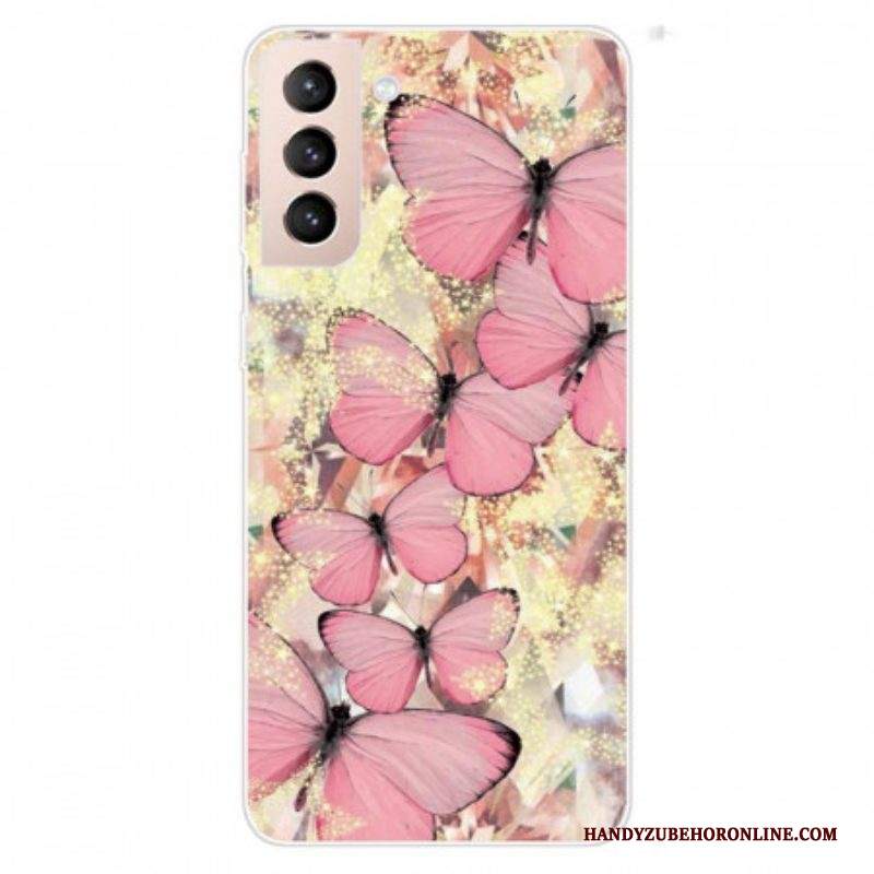 Cover Samsung Galaxy S22 Plus 5G Farfalle Farfalle