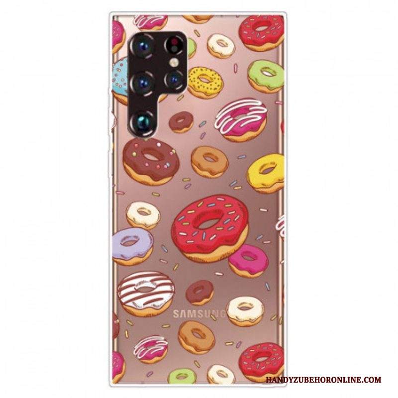 Cover Samsung Galaxy S22 Ultra 5G Amo Le Ciambelle