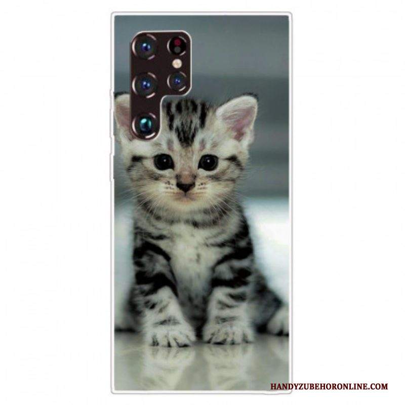 Cover Samsung Galaxy S22 Ultra 5G Gattino Gattino