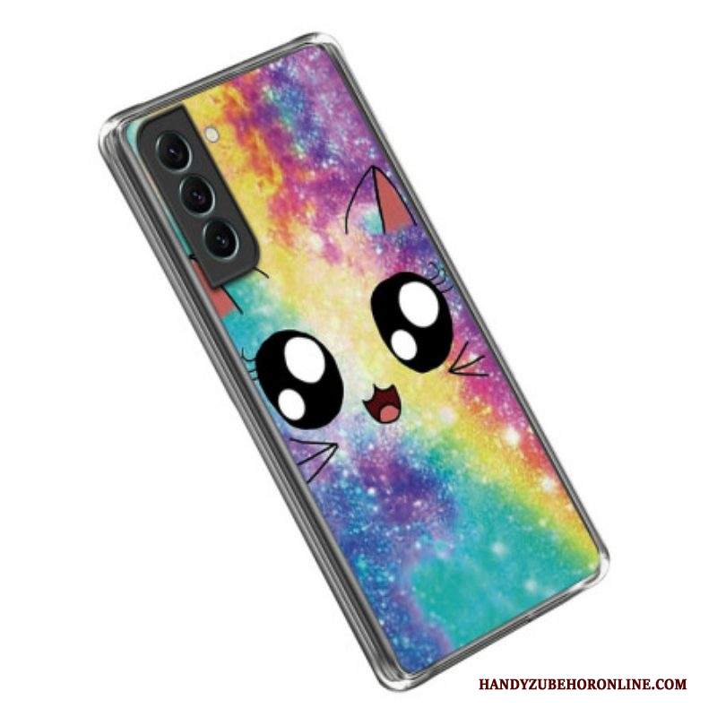 Cover Samsung Galaxy S23 5G Gatto Grafico