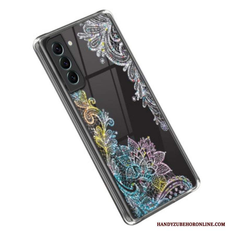 Cover Samsung Galaxy S23 5G Mandala Di Pizzo Senza Cuciture