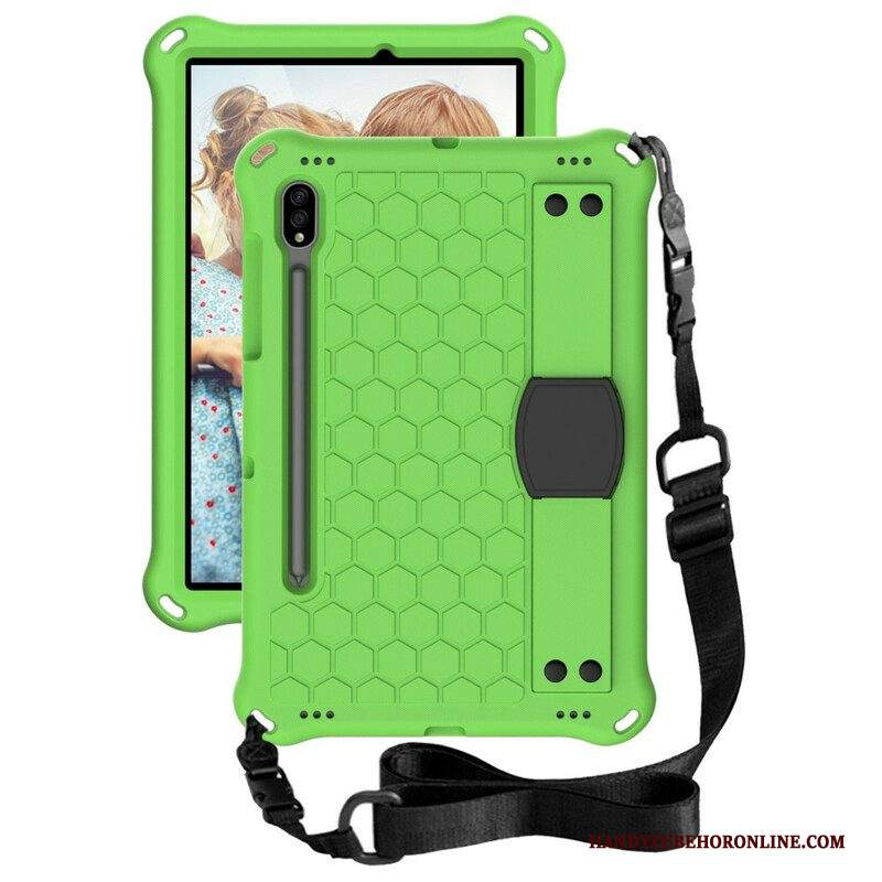 Cover Samsung Galaxy Tab S8 / Tab S7 Eva Con Strap-support E Tracolla