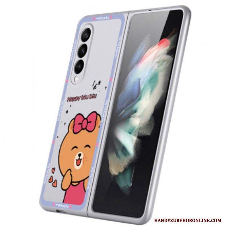 Cover Samsung Galaxy Z Fold 3 5G Orso Femminile