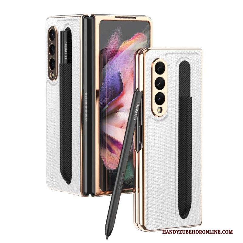 Cover Samsung Galaxy Z Fold 3 5G Proteggi Schermo E Supporto Per Stilo