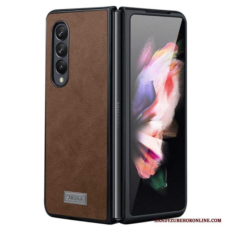 Cover Samsung Galaxy Z Fold 3 5G Similpelle Sulada