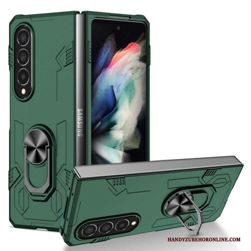 Cover Samsung Galaxy Z Fold 4 Anello Di Metallo