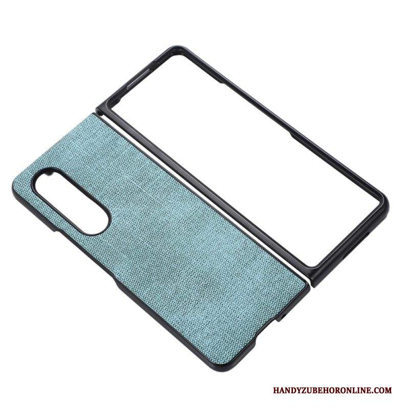 Cover Samsung Galaxy Z Fold 4 Ecopelle Intrecciata