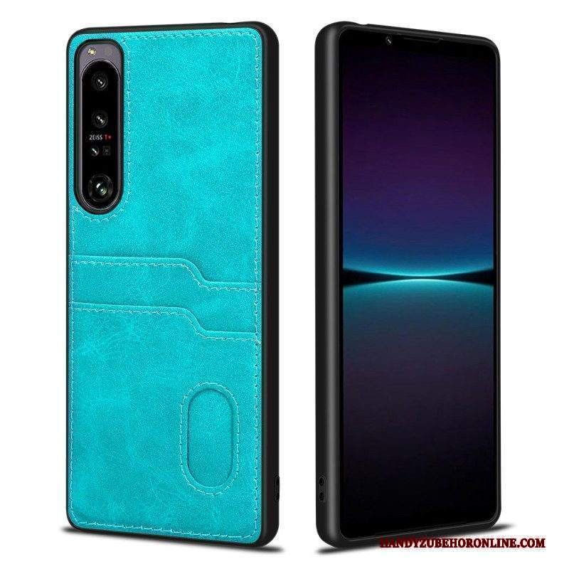 Cover Sony Xperia 1 IV Doppio Titolare Della Carta