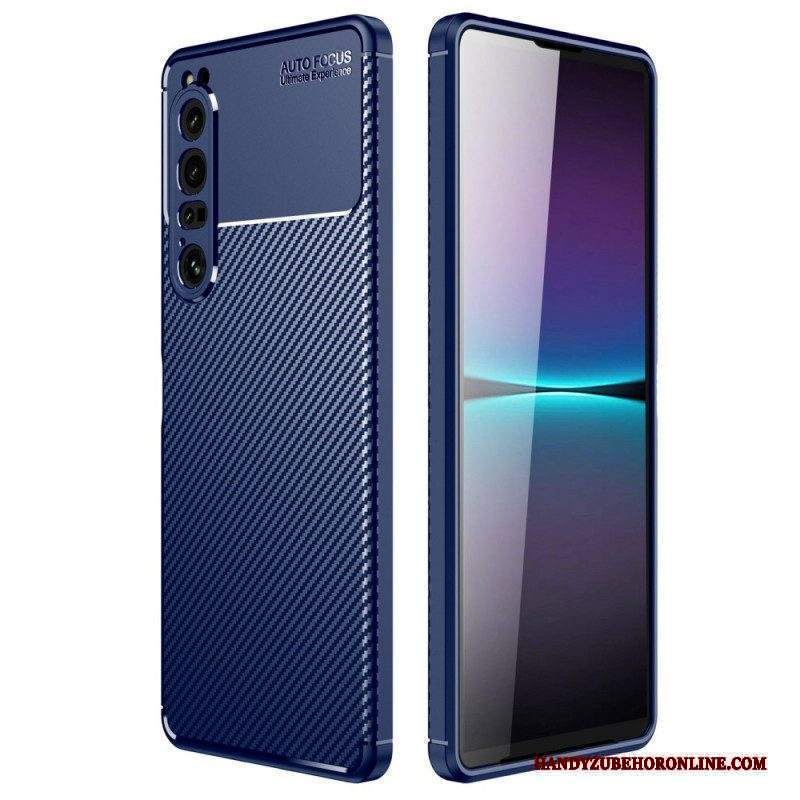 Cover Sony Xperia 1 IV Fibra Di Carbonio