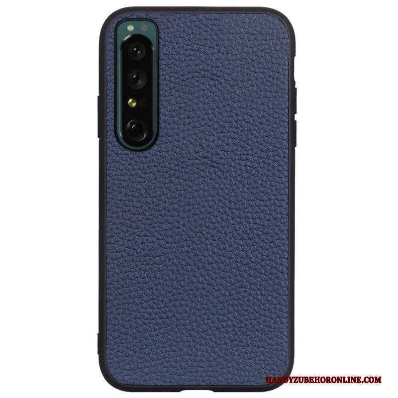 Cover Sony Xperia 1 IV Vera Pelle Ibrida