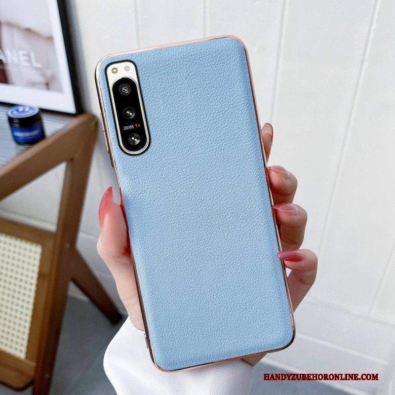 Cover Sony Xperia 5 IV Vera Pelle