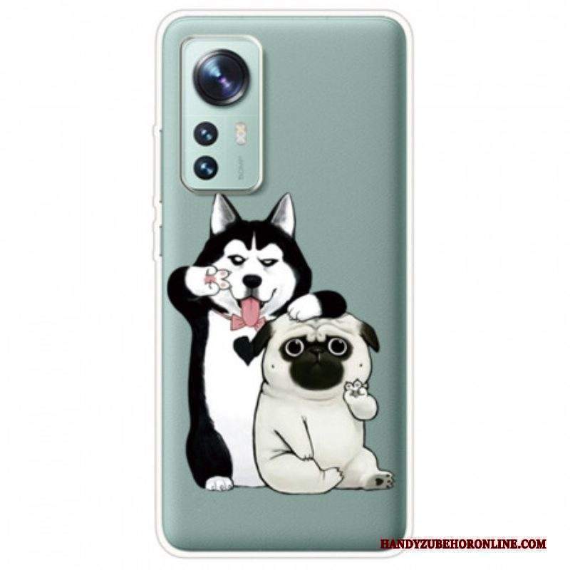 Cover Xiaomi 12 / 12X Cani Divertenti