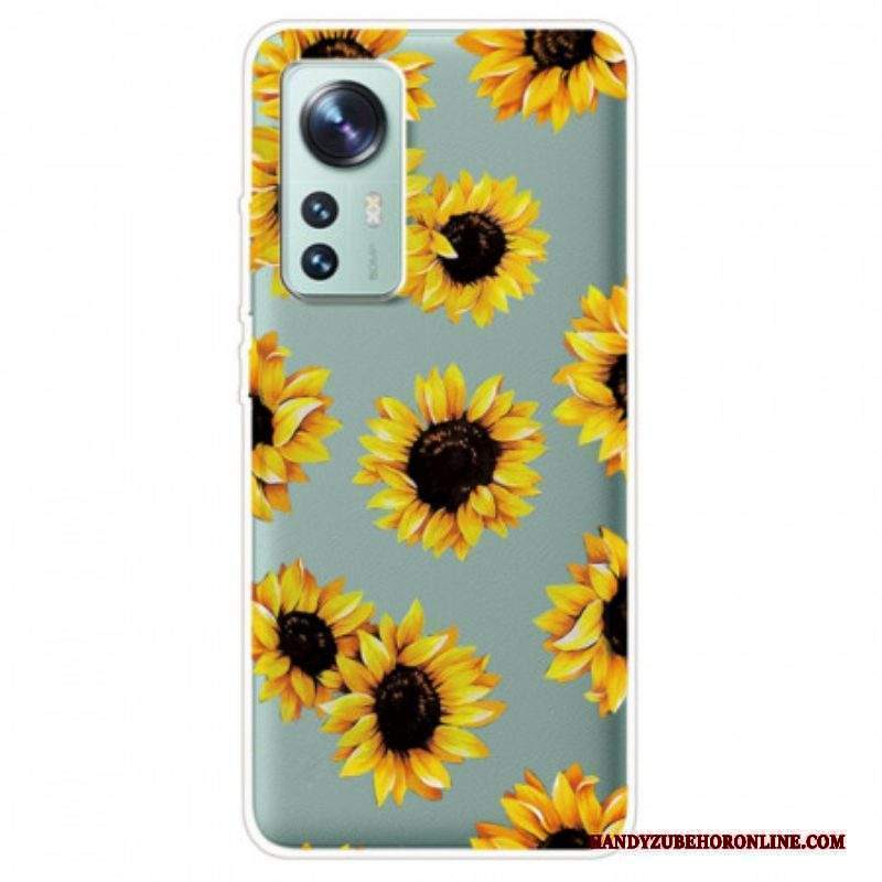 Cover Xiaomi 12 / 12X Girasoli In Silicone