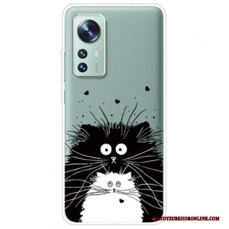 Cover Xiaomi 12 / 12X Guarda I Gatti