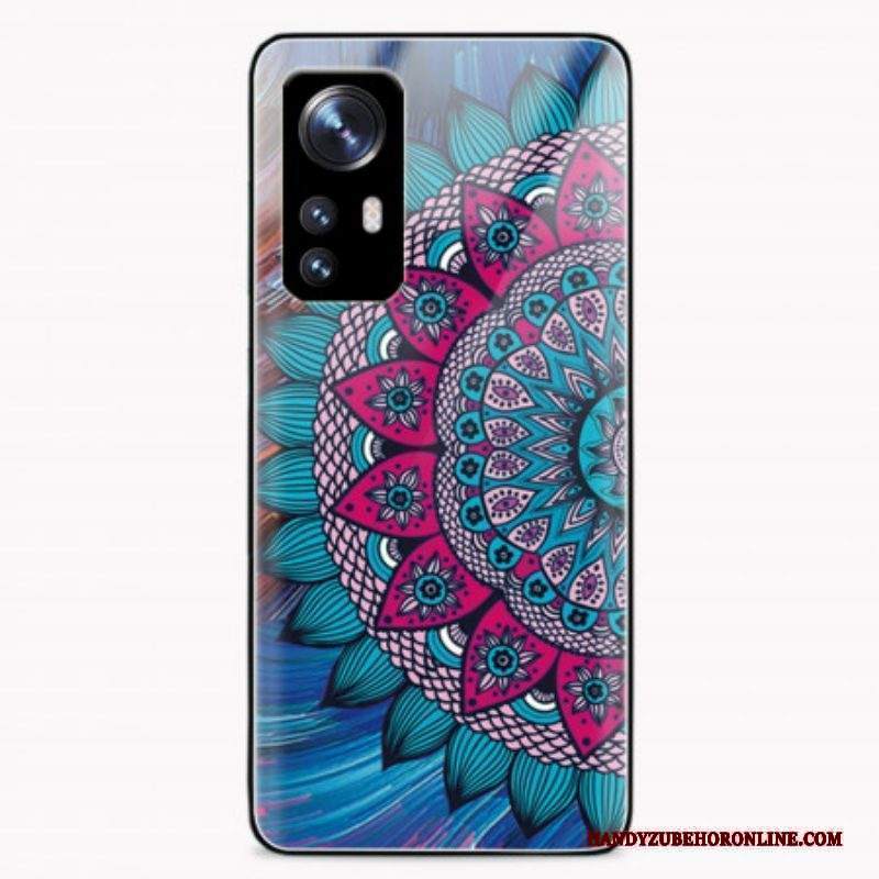 Cover Xiaomi 12 / 12X Mandala In Vetro Temperato