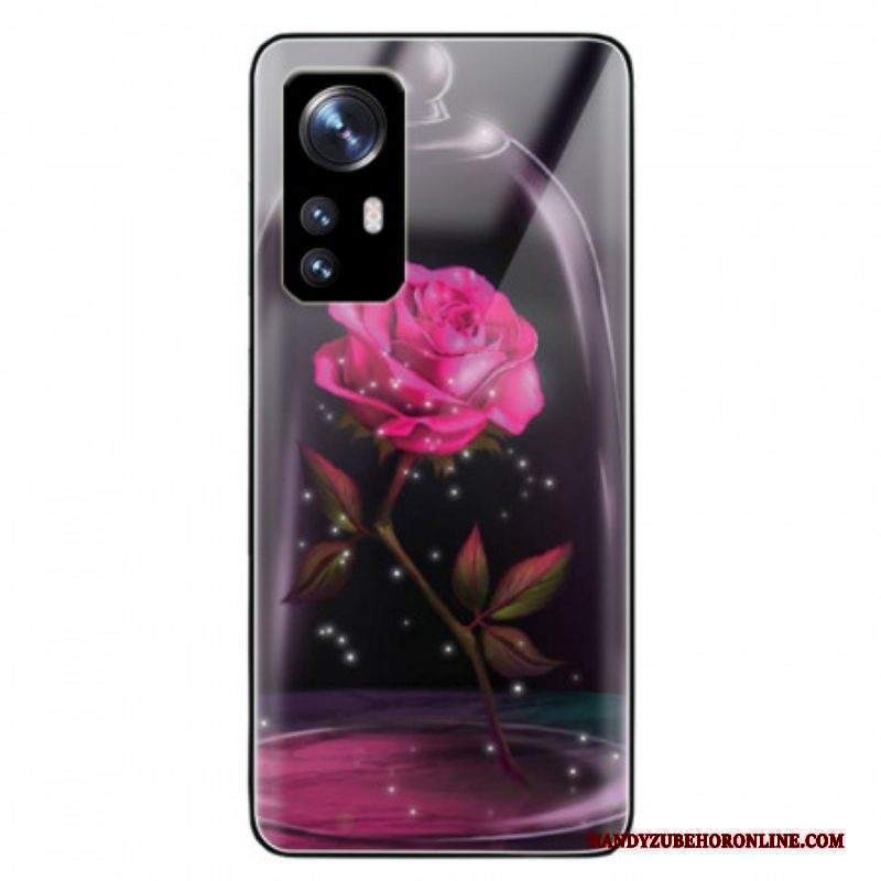 Cover Xiaomi 12 / 12X Vetro Temperato Rosa Magico