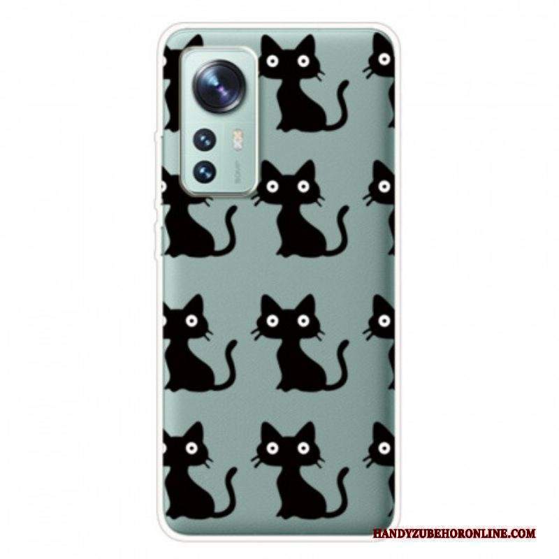 Cover Xiaomi 12 Pro Gatti Divertenti