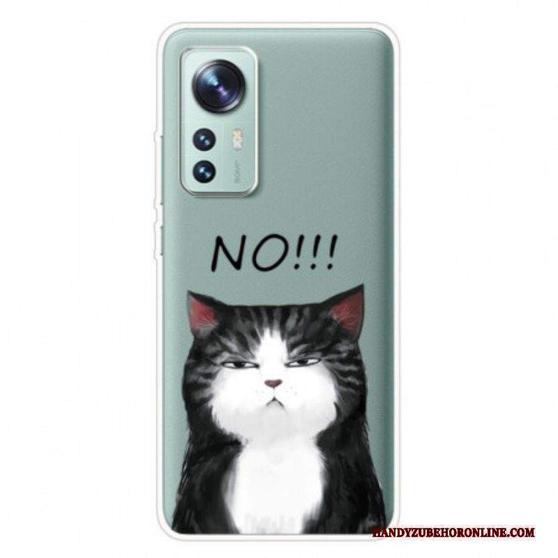 Cover Xiaomi 12 Pro Gatto In Silicone N