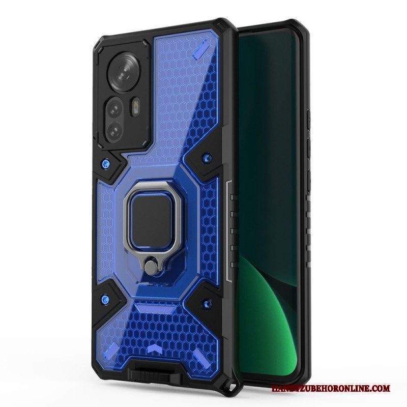 Cover Xiaomi 12 Pro Nido D'ape Con Anello-supporto