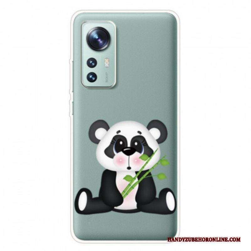 Cover Xiaomi 12 Pro Simpatico Panda In Silicone