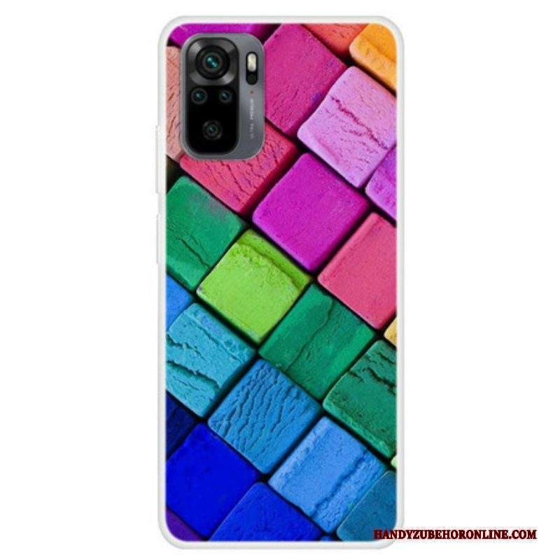 Cover Xiaomi Redmi Note 10 / 10S Cubi Colorati