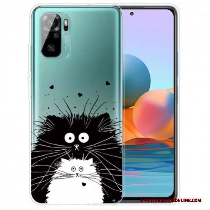 Cover Xiaomi Redmi Note 10 / 10S Guarda I Gatti