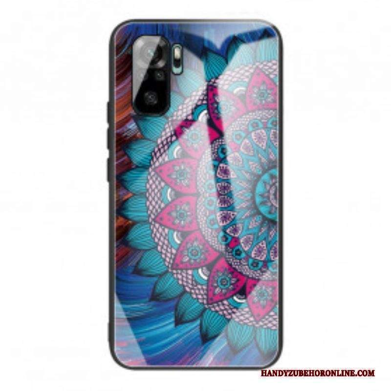 Cover Xiaomi Redmi Note 10 / 10S Mandala In Vetro Temperato