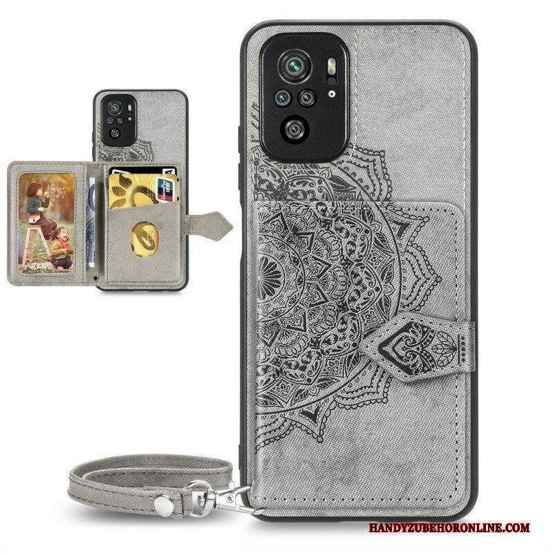 Cover Xiaomi Redmi Note 10 / 10S Mandala Multifunzionale