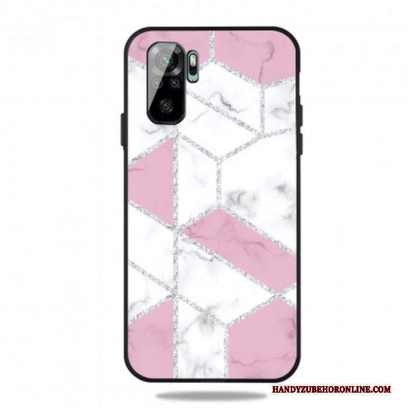 Cover Xiaomi Redmi Note 10 / 10S Marmo Glitterato