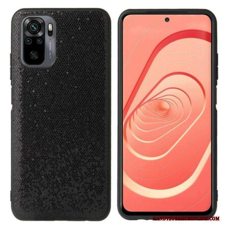 Cover Xiaomi Redmi Note 10 / 10S Paillettes Nere