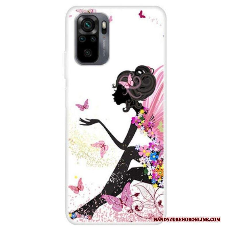 Cover Xiaomi Redmi Note 10 / 10S Signora Farfalla