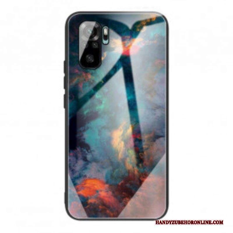 Cover Xiaomi Redmi Note 10 / 10S Vetro Temperato Sky